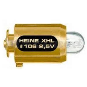 Лампа X-001.88.106 (XHL #106) 2,5В для офтальмоскопа Heine Mini 3000, ксенон-галогеновая