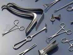 Набор из 9 инструментов для гинекологического исследования